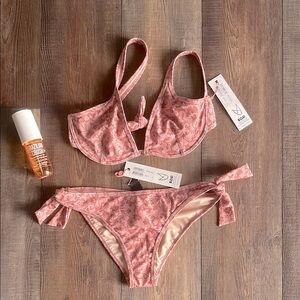 Minkpink NWT s top, m bottom